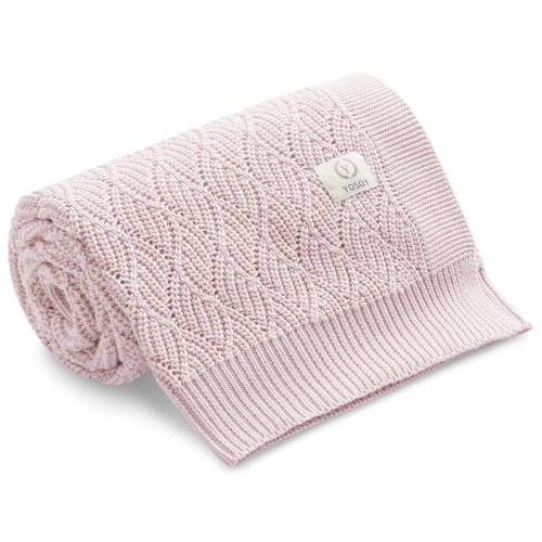 Бамбуковий пледик дитячий Como YOSOY, - powder pink