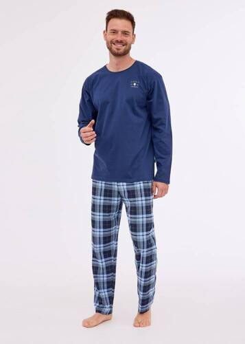 Піжама чоловіча 124/263 Aspen Cornette, - темно-синій