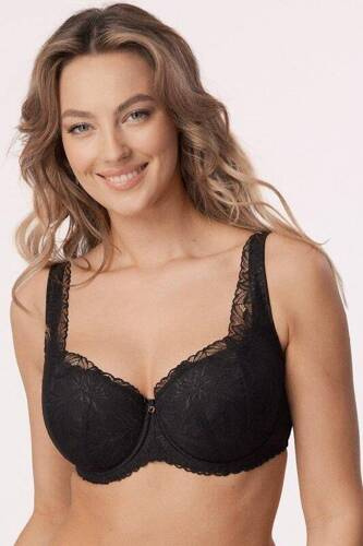 Бюстгальтер ущільнений Full  Cup Laura Big Mefemi, - чорний