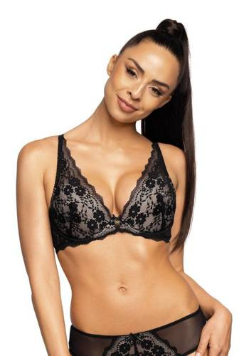 Бюстгальтер Рush-up Niki M-3756/11 Mat, - чорний/бежевий