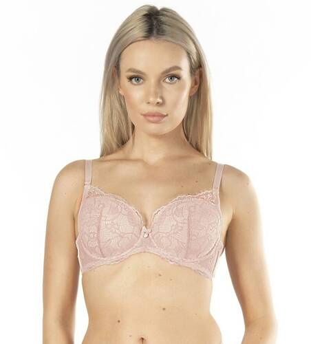 Бюстгальтер push-up Victoria Nipplex,- różowy