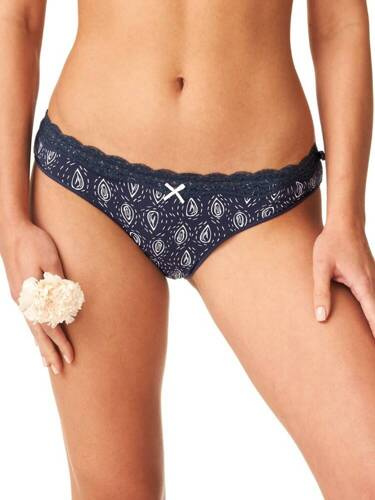 Набір жіночих трусиків 2 шт. LPR 667 A'2 Key, - темно-синій