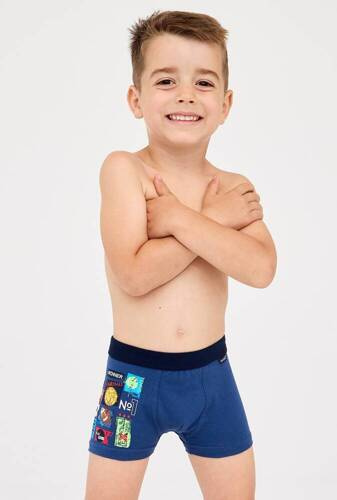 Боксерки для хлопчика 700/139 Winner Kids Boy Cornette, - темно-синій