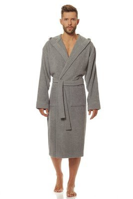 Халат чоловічий 2104 Frotte L&L - графіт