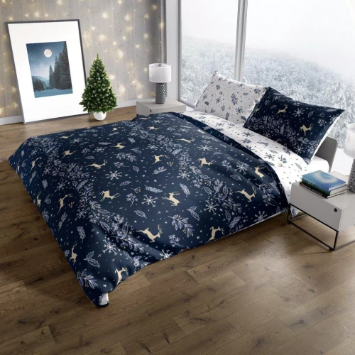 Святкова двостороння постіль Scandic 068 Faro