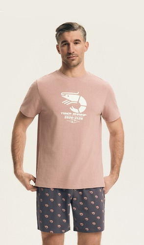 Чоловіча піжама Brad 44520 Henderson 100% бавовна, короткий рукав