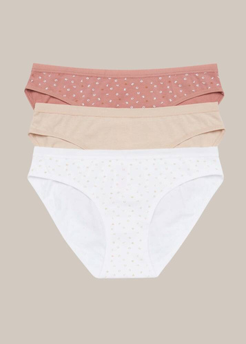 Набір трусиків жіночих 3шт. 36508-K067 MI-MI A'3 Henderson  - multicolor