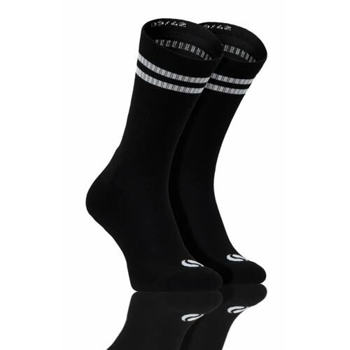 Високі спортивні шкарпетки SKB04 Sesto Senso, - чорний