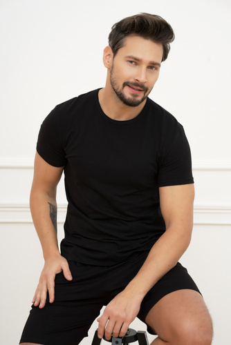 Чоловіча футболка Ikar — Italian Fashion | Бавовна з еластаном