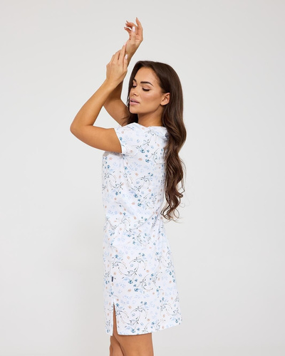 Cornette 167/350 Florence біла нічна сорочка 100% бавовна