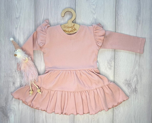 Mamatti SP503 Сукня для дівчинки з метеликами 97% бавовна