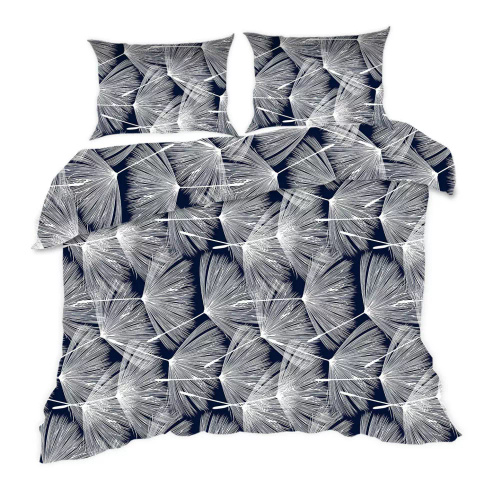 Комплект бавовняної постільної білизни Classic E24 1727N Karo