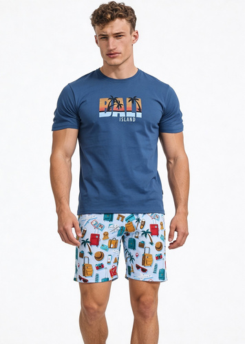 Піжама для дівчини Cornette F&Y 551/55 Bali jeans 100% бавовна