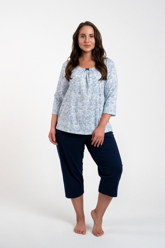 Піжама жіноча Antonia довгий рукав Italian Fashion