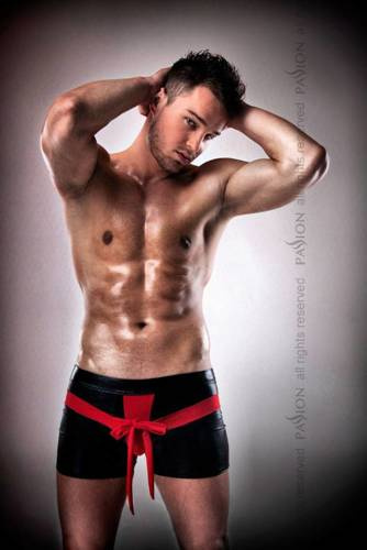 Боксерки чоловічі 001 Passion, - чорний