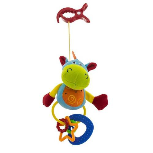 М'яка іграшка на кліпсі EBZTE9687H Hippo Eurobaby