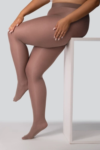 Elizabeth Колготки Queen Size 70 den, terra – матові, кольорові, великі розміри
