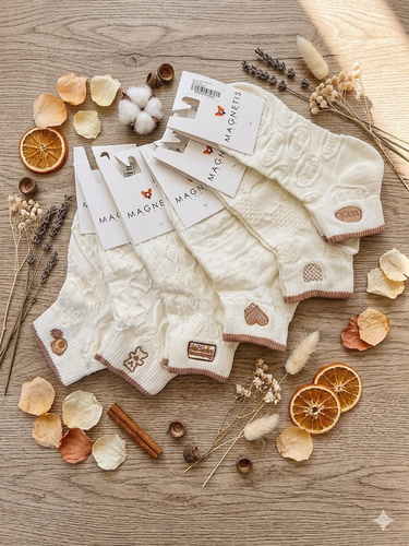 Шкарпетки стопки Magnetis Chmurka 202132 бавовна комфорт