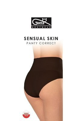 Безшовні трусики жіночі 41662 Panty Correct Sensual Gatta, - black