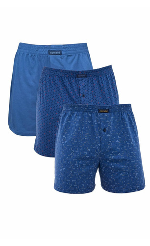 Cornette 435/02 A'3 чоловічі боксери бавовняні вільні 3 шт