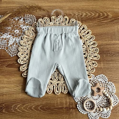 Повзунки для немовлят PDGB009 EkoBaby Mamatti - сірий