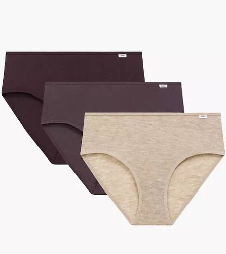 Трусики жіночі Atlantic 3CLP-011/Z25 – Maxi, бавовна, 3 шт.