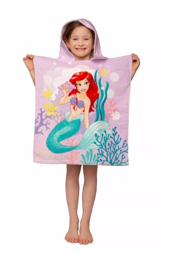 Рушник з капюшоном Arielka Disney Jf24 Jerry Fabrics, - Русалонька Аріель