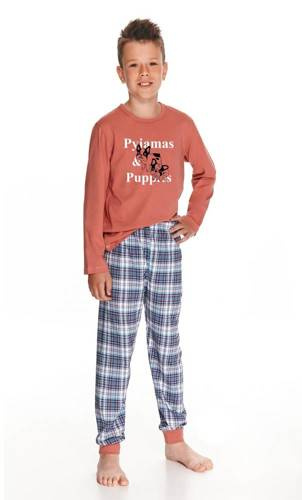 піжама для хлопця 2815, 2816, 2817 Enzo Taro цегляно-червоний