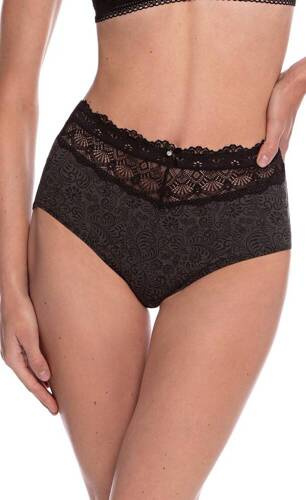 Набір трусиків жіночих L-1527 MX  Lama,- чорний/графітний