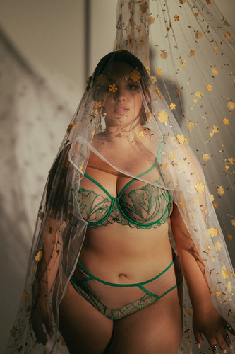 Бюстгальтер м'який AVA 2161 soft зелений – мереживний, з кісточками