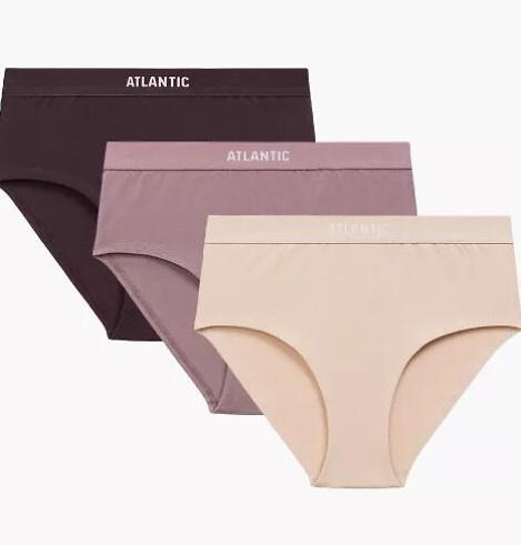 Трусики жіночі Atlantic 3CLP-009/Z25 – Maxi Sport, бавовна, 3 шт.