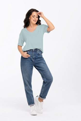 Жіноча кофта Patty з коротким рукавом Babell, - шавлія