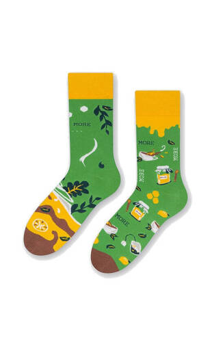 Чоловічі шкарпетки "Не до пари" 079 Nie Do Pary More - світло-зелений 028