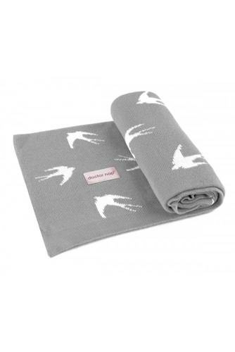 Бамбуковий пледик для дитини 2108 Doctor Nap, - grey