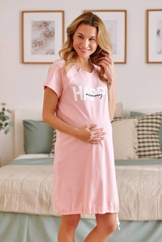 Hічна сорочка для вигодовування 9504 Doctor Nap - sweet pink