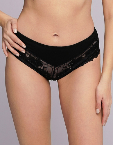 Жіночі трусики Ava 2253 – класичні мереживні трусики з блиском і м’якою мікрофіброю