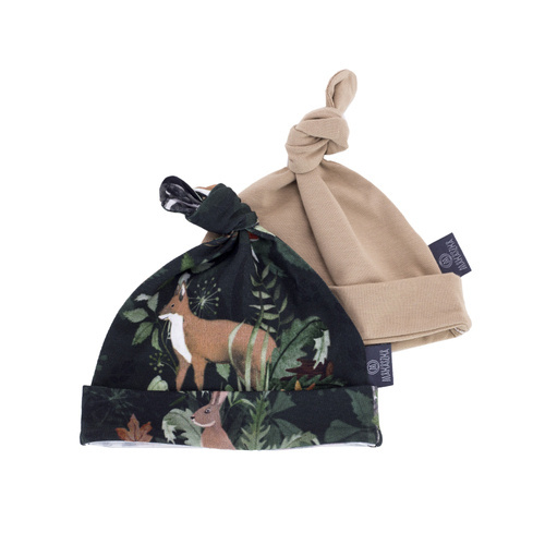 Набір шапочок для новонароджених Woodland Makaszka