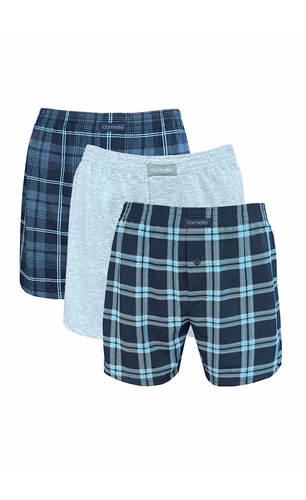 Чоловічі бавовняні боксерки Cornette 945/13, вільного крою, 3-pack