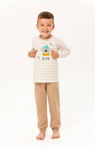 Піжама для хлопчика 3308, 3309 Zas Taro, - бежевий