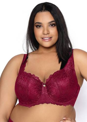Бюстгальтер ущільнений M-053/22 Carmela Big Mat, - бургунді