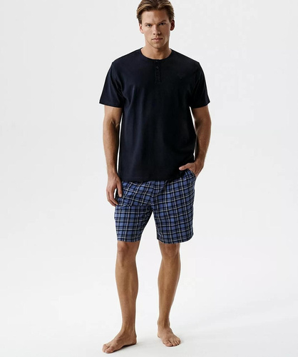 NMP-401 Чоловіча Літня Піжама 100% Бавовна Peach