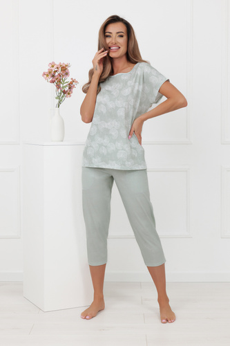 Піжама KALINA Italian Fashion – 100% бавовна, 3/4