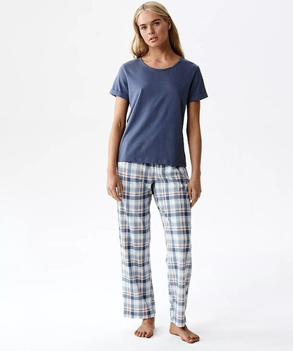 Жіноча піжама Atlantic NLP-513 модал бавовна короткий рукав штани