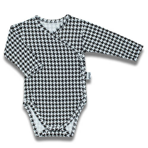 Дитяче боді на запах з довгим рукавом Viki 198104 Nicol