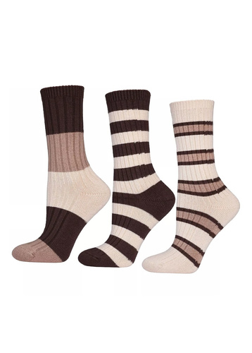 Жіночі шкарпетки Moraj CDC 400-513 – віскозні, у рубчик, м’які та без гумки