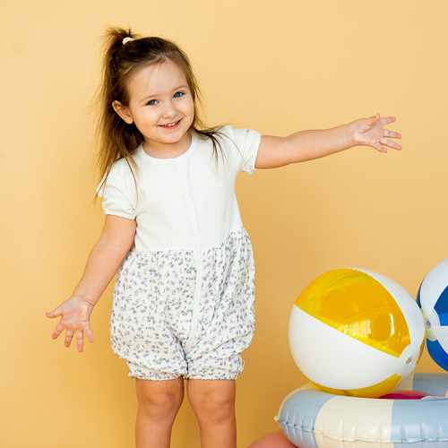 Мусліновий ромпер  Meadow Eevi - екрю