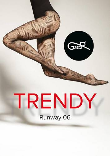 Жіночі колготки 40 den Runway wz.06 Gatta, - nero