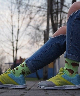 Шкарпетки чоловічі/жіночі "Ківі" Spox Sox  multicolor