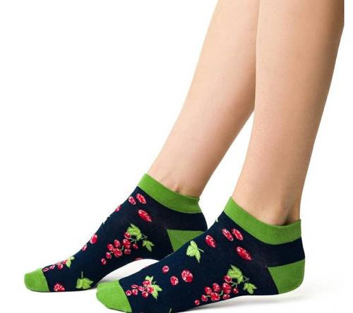 Жіночі шкарпетки Art.114  Steven,-  104 темно-синій