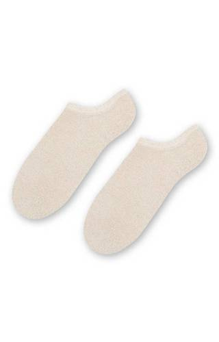 Слідки жіночі Bamboo Lurex Art.100 Steven, - світло-бежеві 003